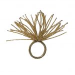 Legatovagliolo con perline Oro Preziosa