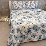 Trapuntino Alma Matrimoniale Azzurro