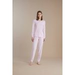 Pigiama Donna in Cotone Lungo Ciliege FA009007