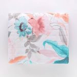 Trapuntino In Percalle Fleur Rosa Alba