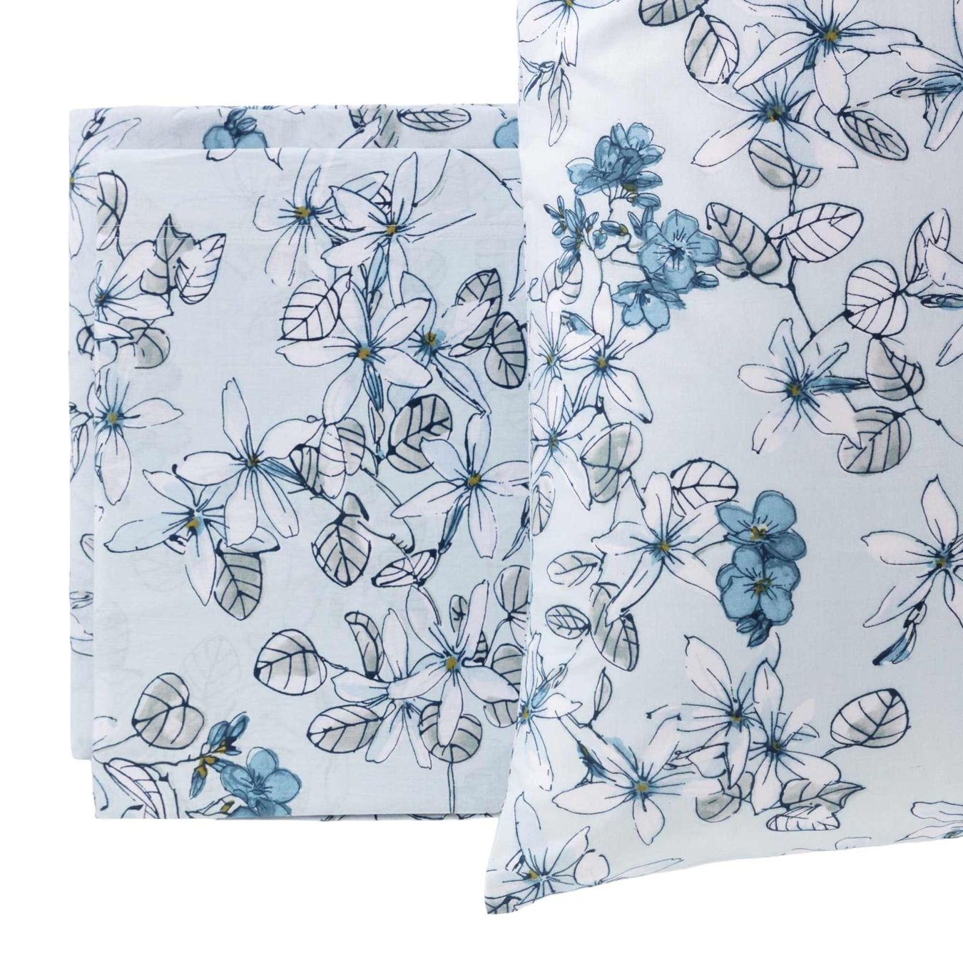 01945 -- 000 (2052) Completo Letto In Cotone Zoe Carta Da Zucchero - immagine 1