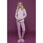 Pigiama Donna Calibrato Tricuore Noidìnotte Rosa FA8036