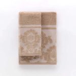 Set 1+1 Spugna Savoy Tortora