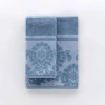 Set 1+1 Spugna Savoy Azzurro