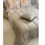 Trapunta Magda Linea Oro 1P Tortora