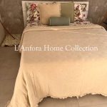 Trapuntino Stone Washed Fernanda Beige Matrimoniale