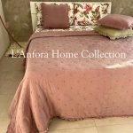 Trapuntino Stone Washed Fernanda Malva Matrimoniale