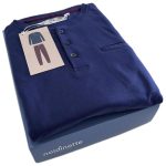 Pigiama Uomo Caldo Cotone Felpato Bordeaux  FC3176