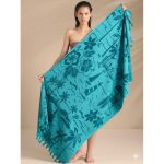 Telo Mare Velour Spugna Velour Tropicale AE000522 - immagine 2