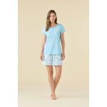 Pigiama Donna Manica Corta FA009567 Polvere