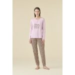 Pigiama Donna Manica Lunga FA009468