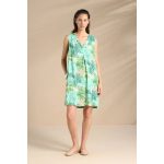 Abito Donna Calibrato a Spalla in viscosa jungle LA3614