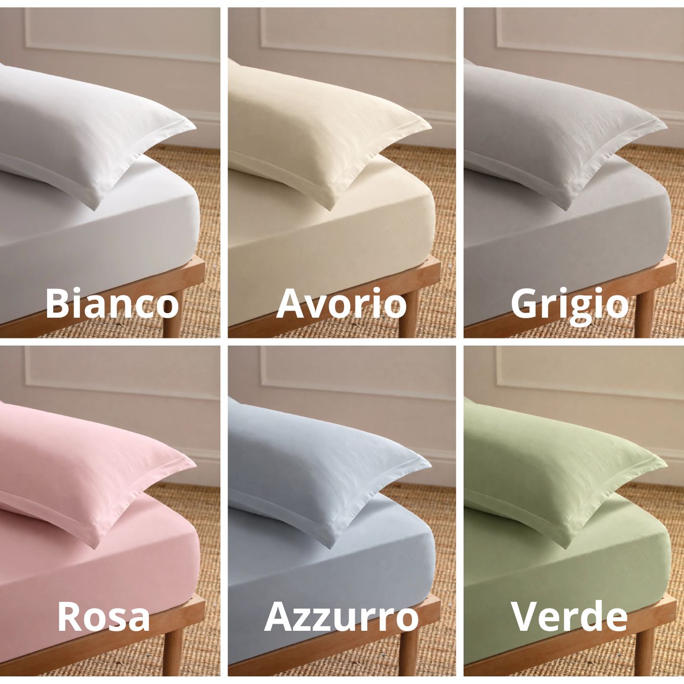 02401 -- 000 (2510) Lenzuolo Sotto Con Angoli Be Cool 1Posto e Mezzo - immagine 1