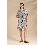 Abito Donna Manica Corta Viscosa LA003539
